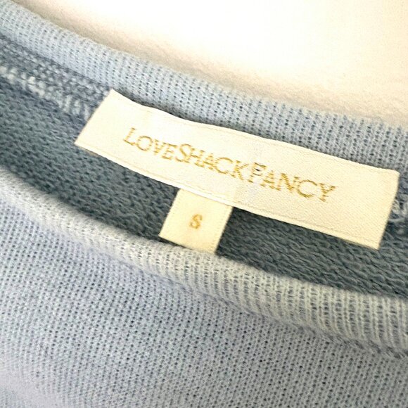 Loveshalkfancy Ruffle Distressed Tie-Dye Faded Sweatshirt_ - Picture 4 of 6